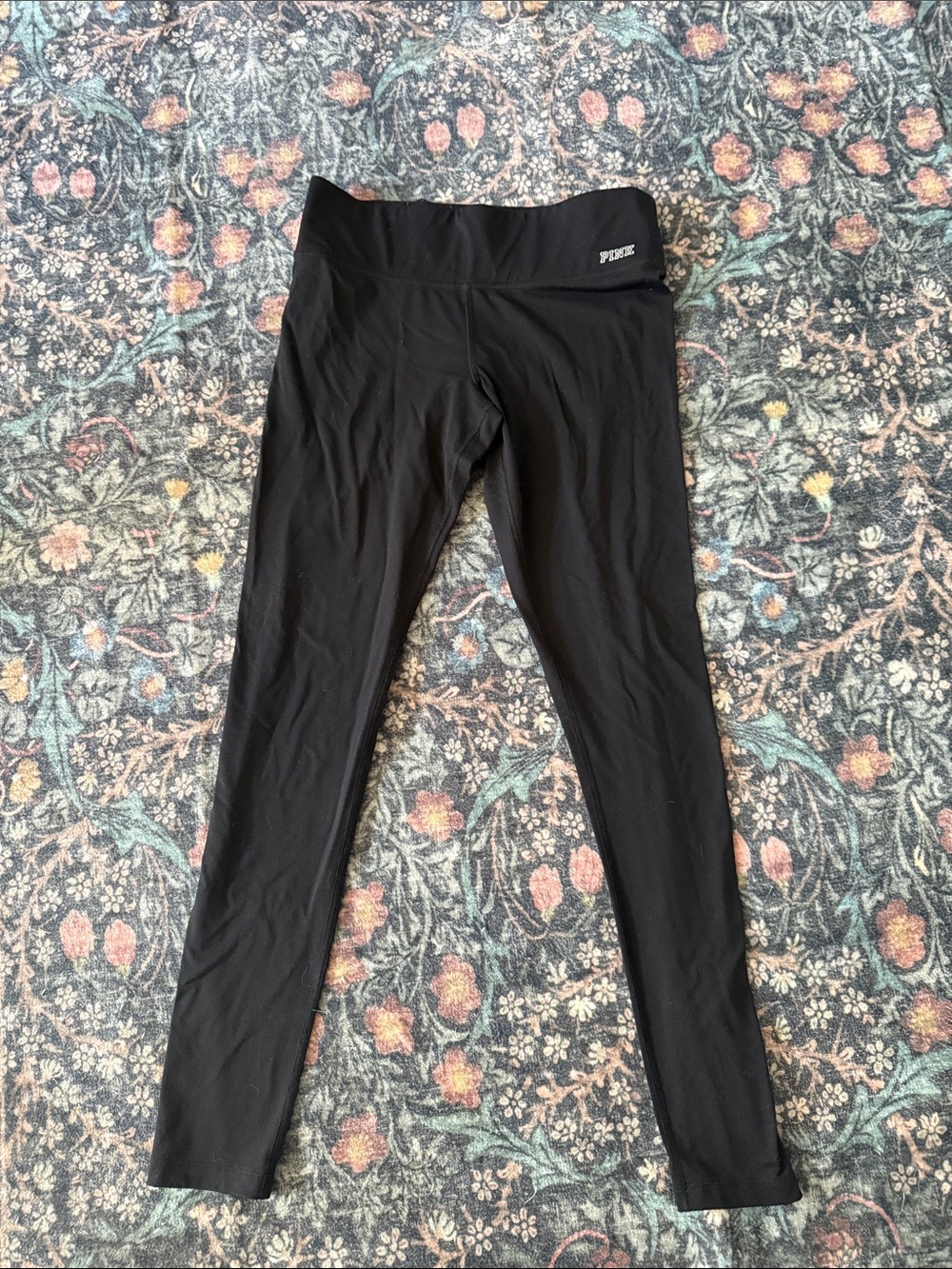 PINK Victoria's Secret Black High-Waist Leggings